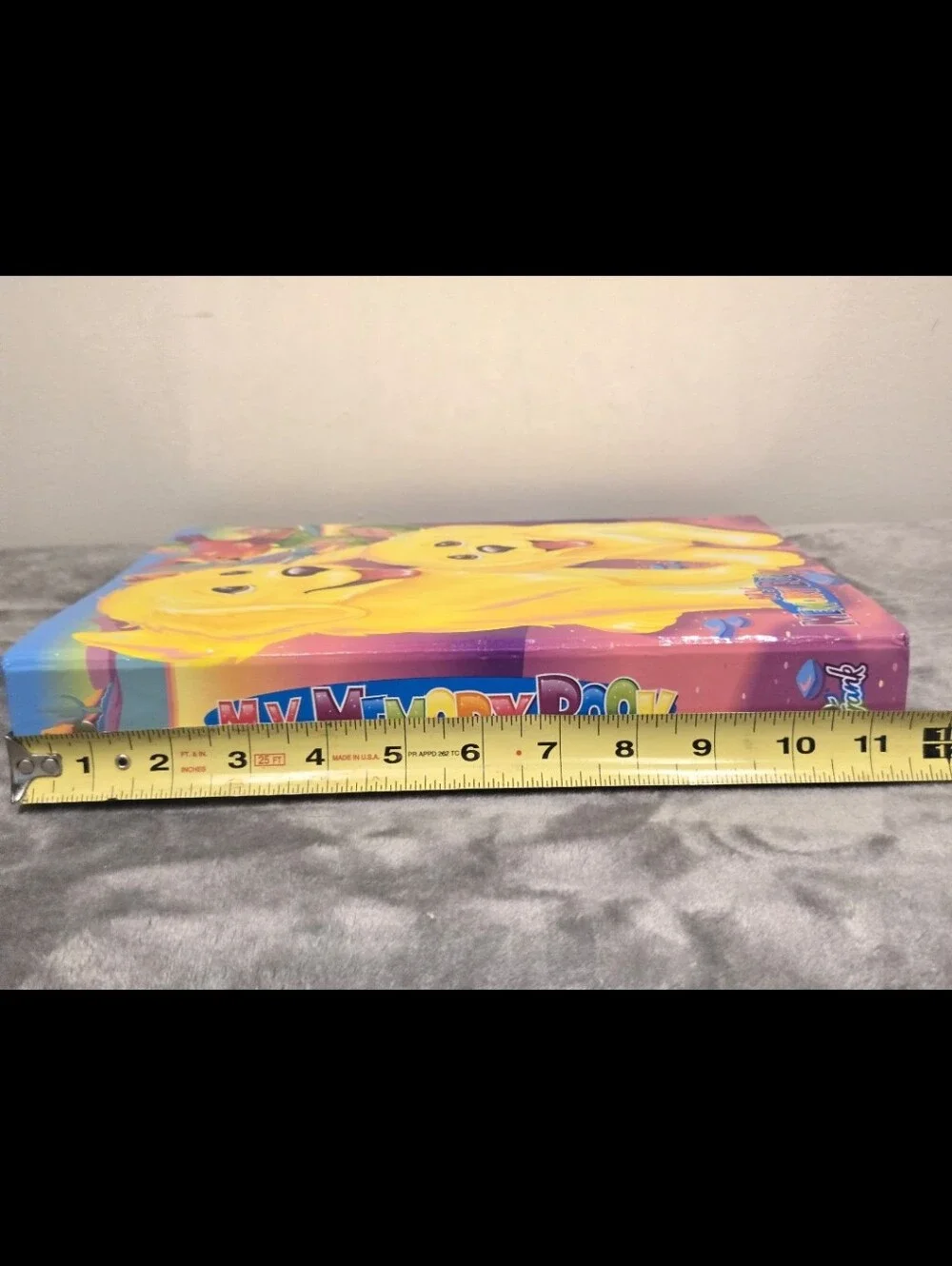 Vintage Lisa Frank Casey Caymus Golden Retrievers Memory Book Binder w/ Stickers